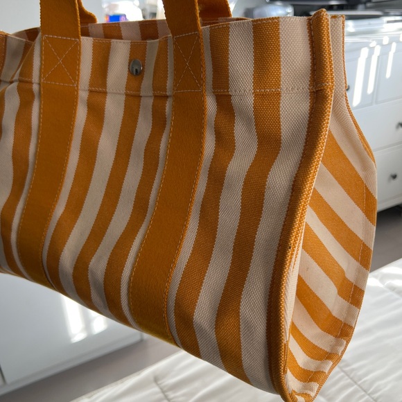 Hermes Canvas Tote Bag - Picture 10 of 11